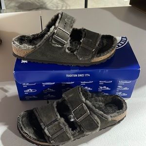 Birkenstock Arizona Shearling Mocca